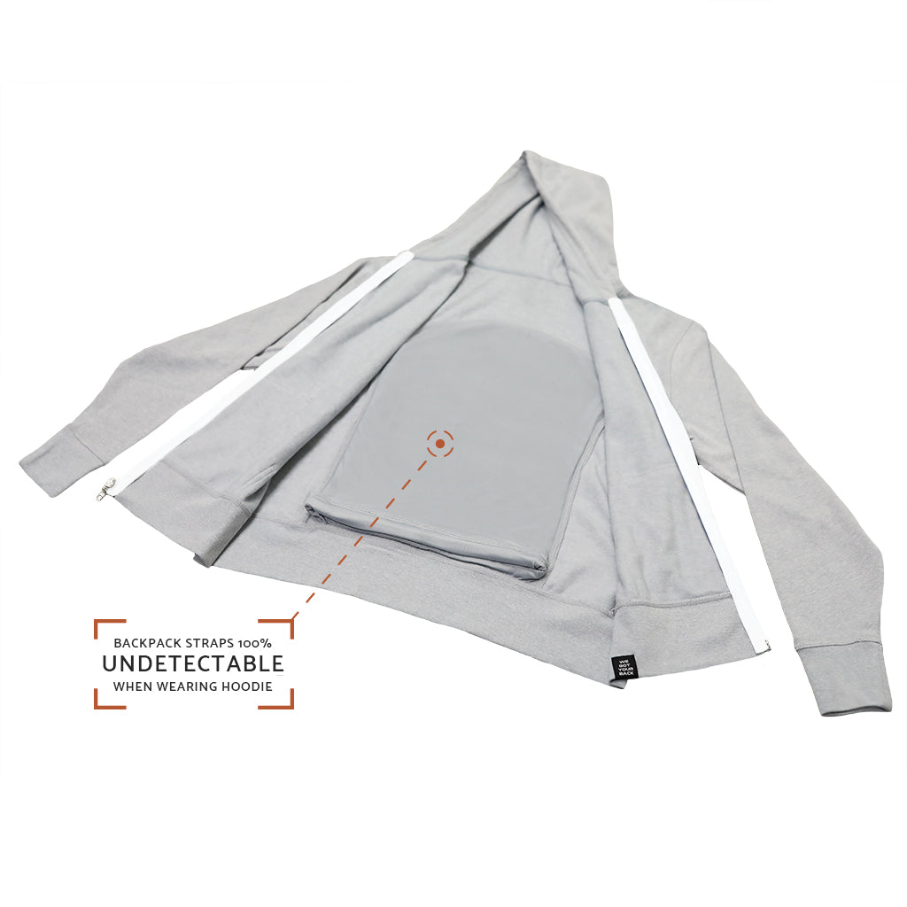 Hero Hoodie Lite (Heather Grey)