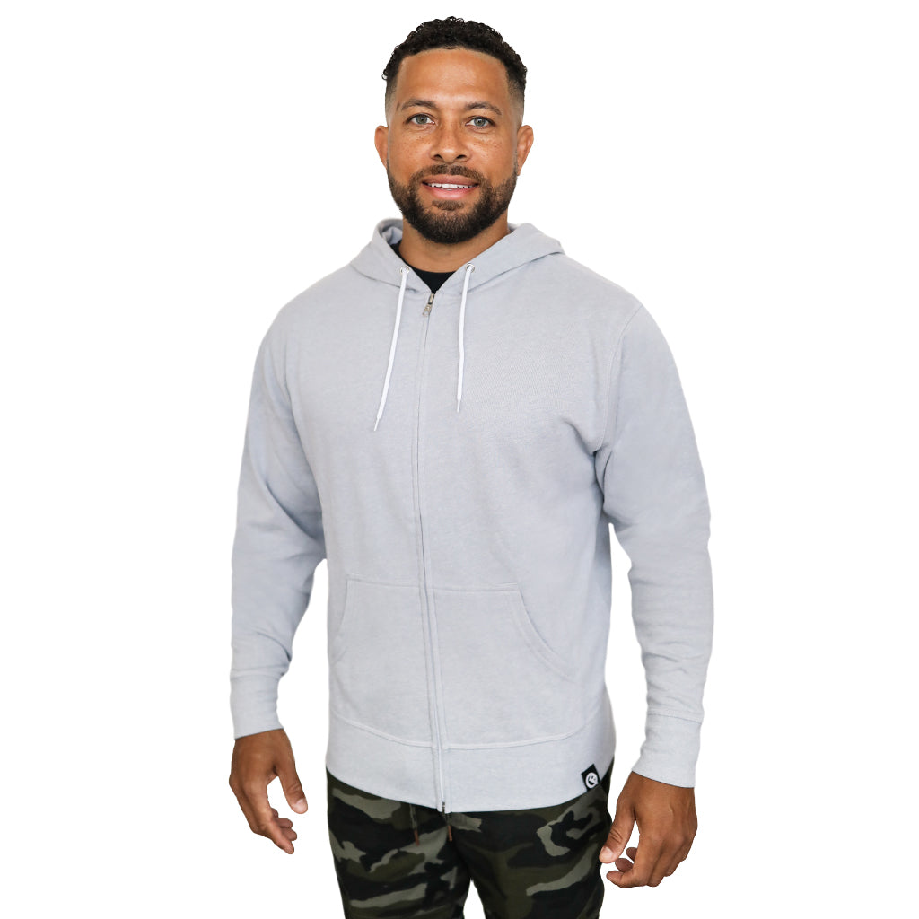 Hero Hoodie Lite (Heather Grey)