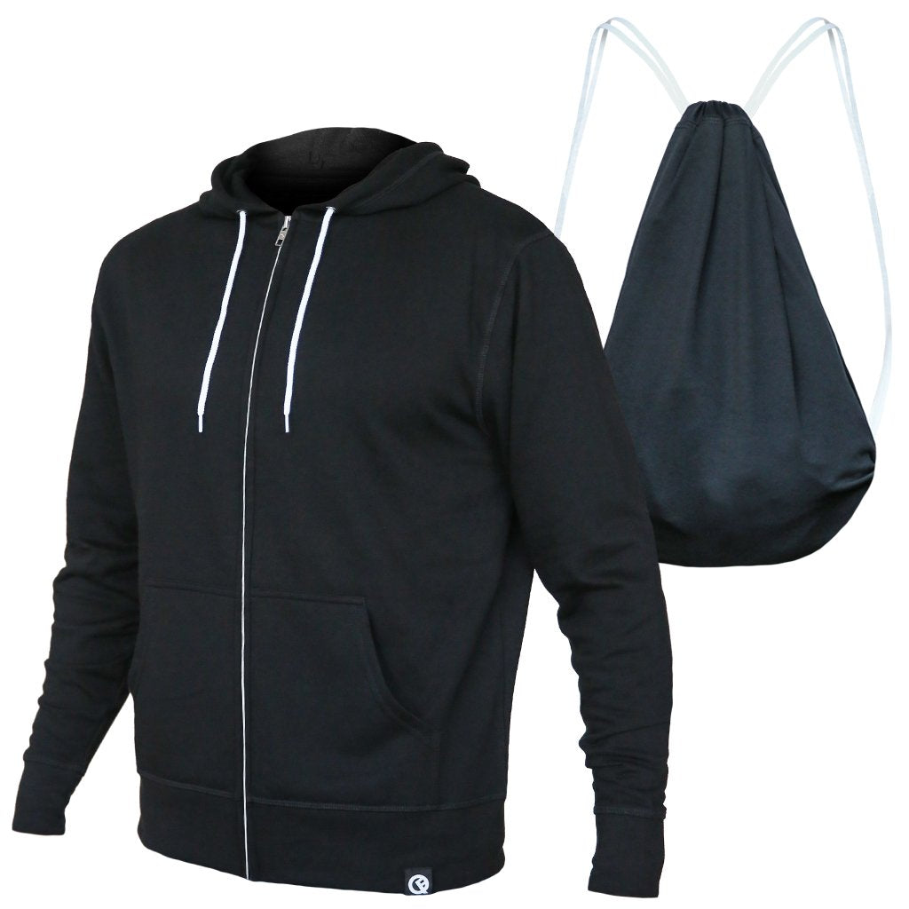 Hero Hoodie Lite (Black) – Quikflip Apparel - Canada