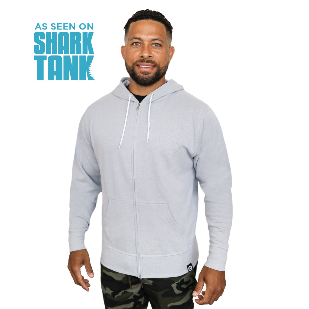Hero Hoodie Lite (Heather Grey)