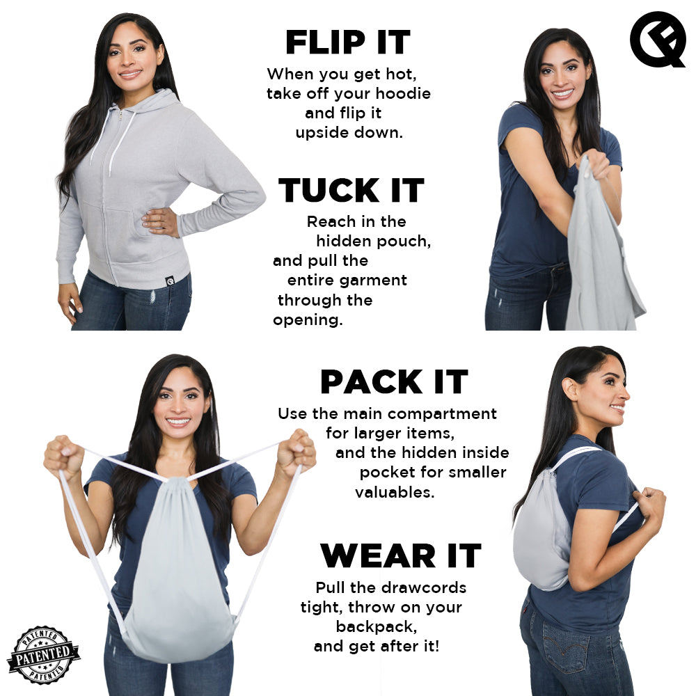 Hero Hoodie Lite (Heather Grey)