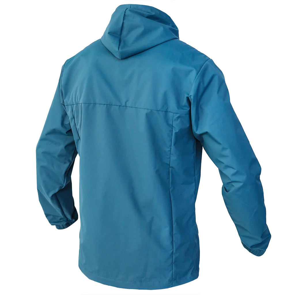 Quikflip Dryflip Rain Jacket 2.0 Atlantic Blue 2 in 1 Reversible Backpack Water Resistant Jacket Quikflip Apparel Canada