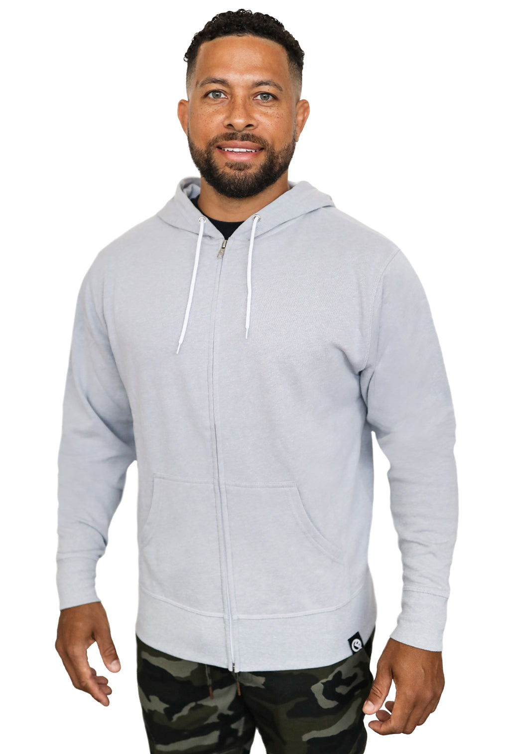 Hero Hoodie Lite (Heather Grey)