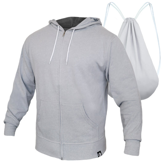 Hero Hoodie Lite (Heather Grey)